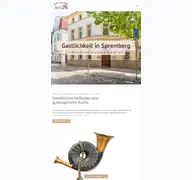 Kleine Seitenvorschau von zurpost-spremberg.de