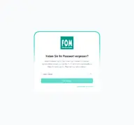 Kleine Seitenvorschau von oc-login.fom-digital.de