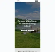 Kleine Seitenvorschau von camping-belauer-see.de