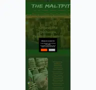 Kleine Seitenvorschau von maltpit.de