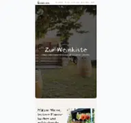 Kleine Seitenvorschau von zur-weinkiste.de