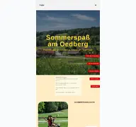 Kleine Seitenvorschau von oedberg.de