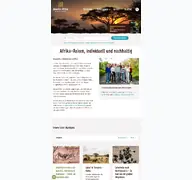 Kleine Seitenvorschau von akwaba-afrika.de