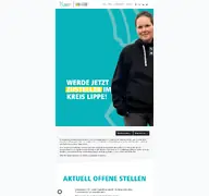 Kleine Seitenvorschau von zusteller-lippe.de