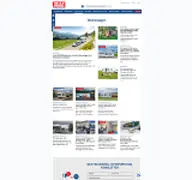 Kleine Seitenvorschau von camping-cars-caravans.de