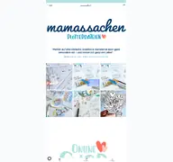 Kleine Seitenvorschau von mamas-sachen.de