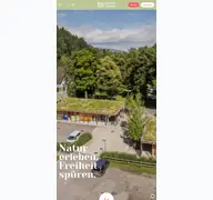 Kleine Seitenvorschau von camping-dornbirn.at
