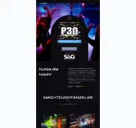 Kleine Seitenvorschau von p30tanznacht.de