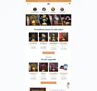 Kleine Seitenvorschau von geschenkelampe.de