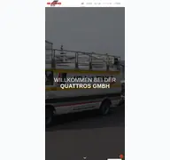 Kleine Seitenvorschau von quattros.de