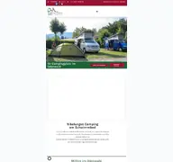 Kleine Seitenvorschau von camping-fuerth.de