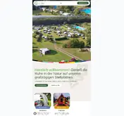 Kleine Seitenvorschau von camping-gnarrenburg.de