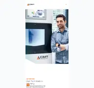 Kleine Seitenvorschau von cimt-precision.de