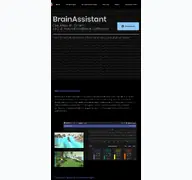Kleine Seitenvorschau von landing.brainassistant.de