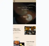 Kleine Seitenvorschau von cafe-kleinundfein.de