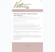 Kleine Seitenvorschau von cafe-vetter-marburg.de