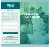 Kleine Seitenvorschau von my.bauabc.de