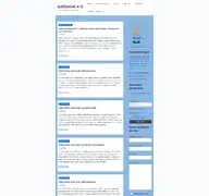 Kleine Seitenvorschau von autsocial.de