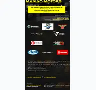 Kleine Seitenvorschau von maniacmotors.de