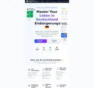 Kleine Seitenvorschau von einbuergerungstest-fragen24.de