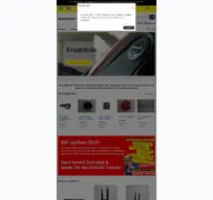 Kleine Seitenvorschau von maniac-parts.de