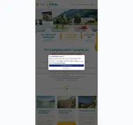 Kleine Seitenvorschau von camping-koelbl.at