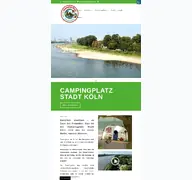 Kleine Seitenvorschau von camping-koeln.de