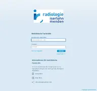Kleine Seitenvorschau von portal4med.roentgenpraxis-iserlohn.de