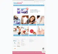 Kleine Seitenvorschau von time4baby.de