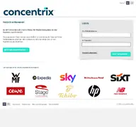 Kleine Seitenvorschau von concentrix.mitarbeiterangebote.de