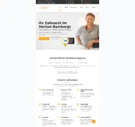 Kleine Seitenvorschau von zahnarztpraxis-nagengast.de