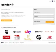 Kleine Seitenvorschau von condor.mitarbeiterangebote.de