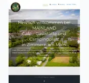 Kleine Seitenvorschau von camping-mainland.de