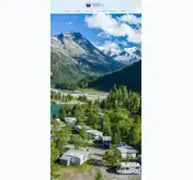 Kleine Seitenvorschau von camping-morteratsch.ch