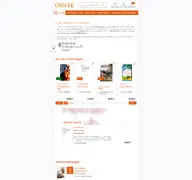 Kleine Seitenvorschau von conte-verlag.de