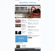 Kleine Seitenvorschau von mansfeller-zeitung.de