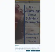 Kleine Seitenvorschau von zulassungsdienst-herne-wanne.de