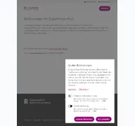 Kleine Seitenvorschau von expertenportal.l-bank.de