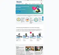 Kleine Seitenvorschau von manzke-teichtechnik.de