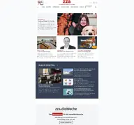 Kleine Seitenvorschau von zza-online.de
