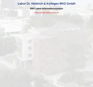 Kleine Seitenvorschau von map.labor-heidrich.de
