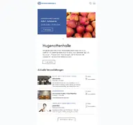 Kleine Seitenvorschau von hugenottenhalle.de