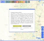 Kleine Seitenvorschau von maps.reiseland-brandenburg.de