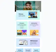 Kleine Seitenvorschau von iskysoft.com