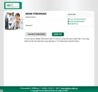 Kleine Seitenvorschau von meinefoerderung.at
