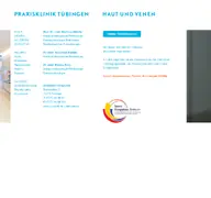 Kleine Seitenvorschau von praxisklinik-tuebingen.de