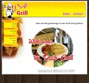 Kleine Seitenvorschau von profi-grill.de