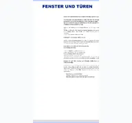 Kleine Seitenvorschau von adrian-fenster.de