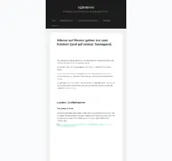 Kleine Seitenvorschau von sightstories.de