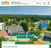 Kleine Seitenvorschau von waldpark.de
